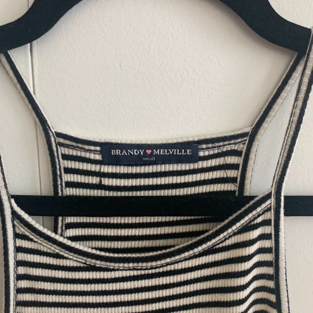 Brandy Melville Donilyn Striped Tank - Picture 3 of 4